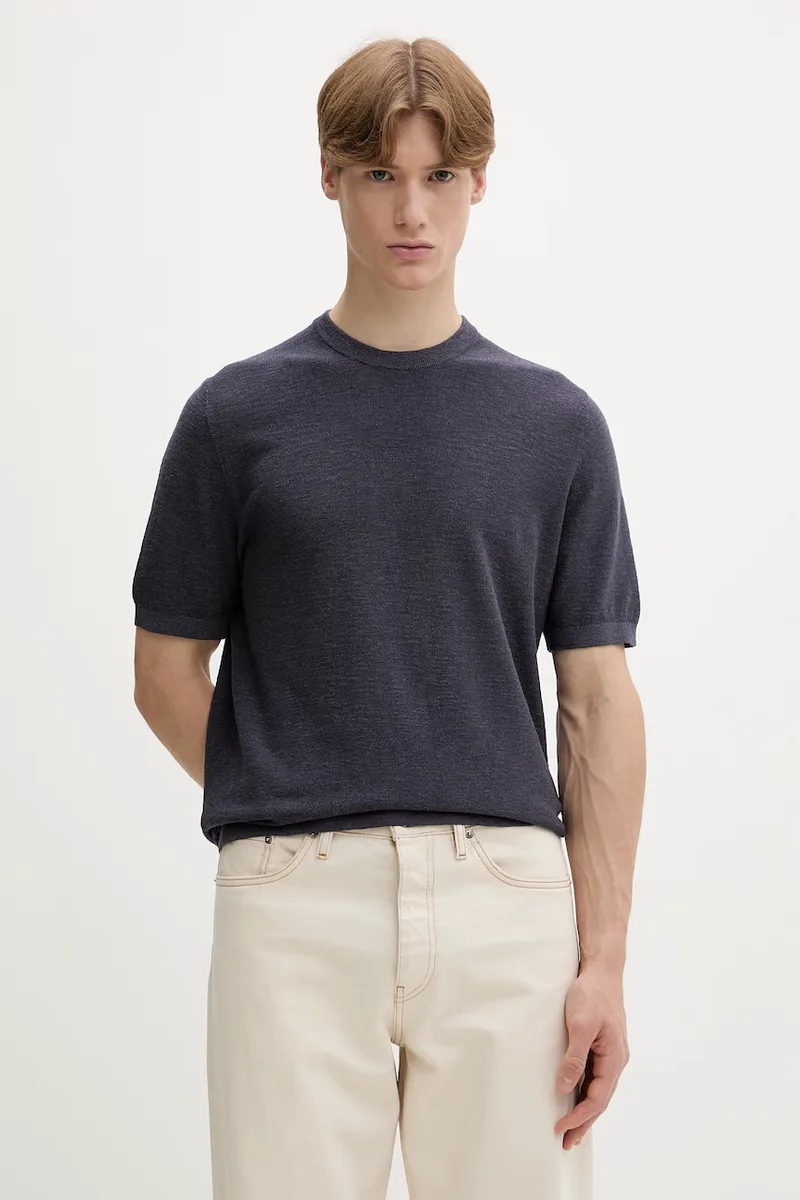 Marc O'Polo t-shirt ανδρικό με λινό