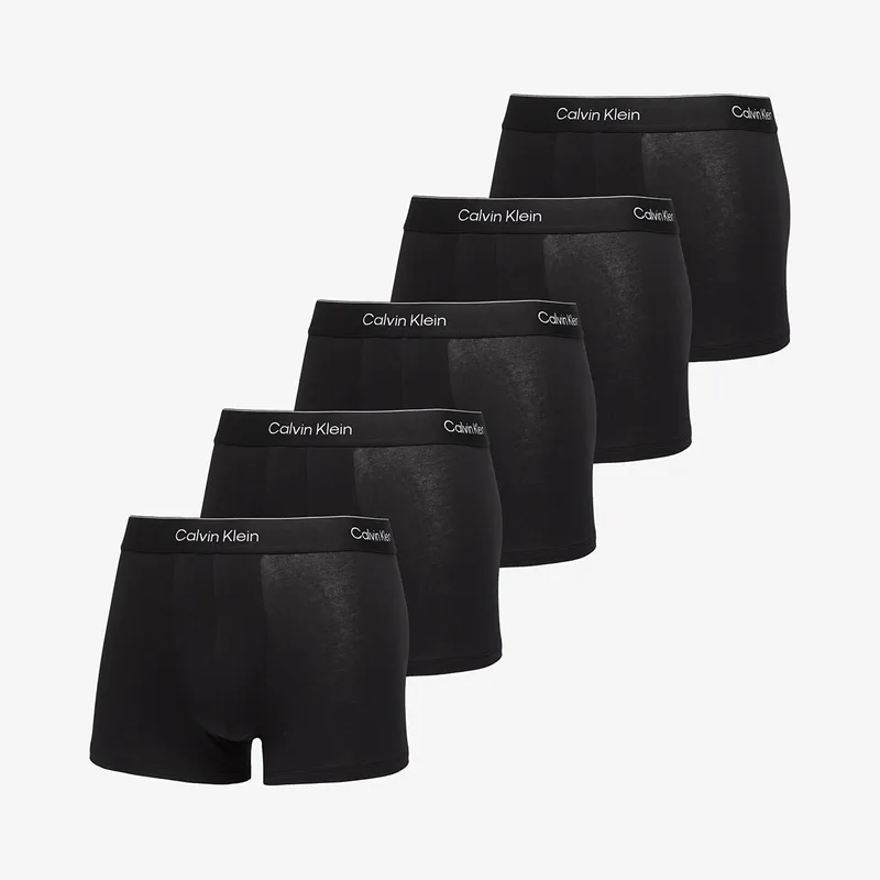 Μπόξερς Calvin Klein Icon Cotton Stretch Trunk 5-Pack Black XL