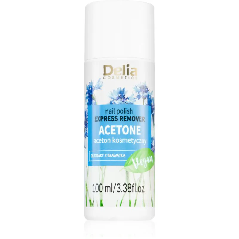 Delia Cosmetics Nail Express ασετόν Ultra Strong 100 μλ