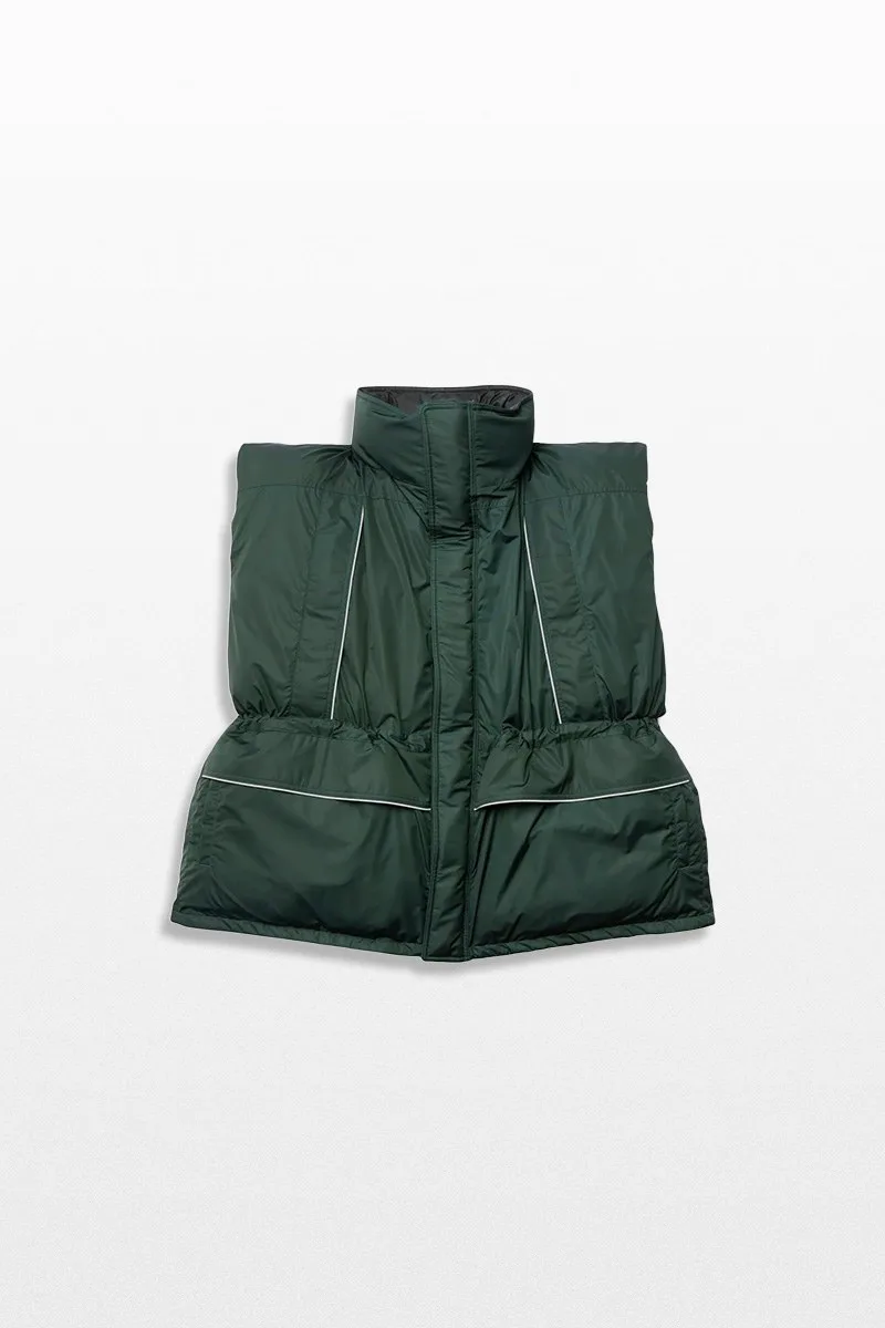 BALENCIAGA Ανδρικό Πράσινο Wrap Gilet