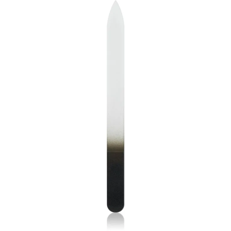 Crystal Bohemia Black γυάλινη λίμα για τα νύχια διπλής όψης 1 τμχ