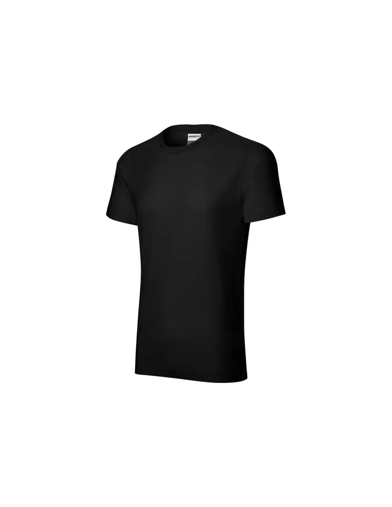 Rimeck Ανδρικό Διαφημιστικό T-shirt Κοντομάνικο σε Μαύρο Χρώμα MLI-R0301