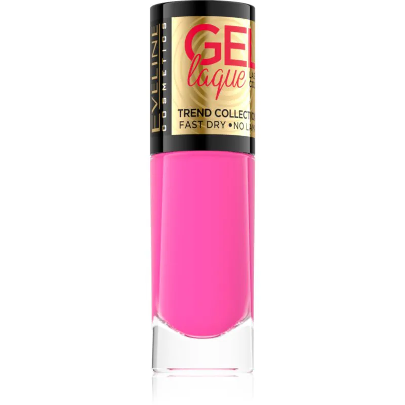 Eveline Cosmetics 7 Days Gel Laque Nail Enamel τζελ βερνίκι νυχιών χωρίς τη χρήση των UV/LED λαμπτήρων απόχρωση 211 8 ml