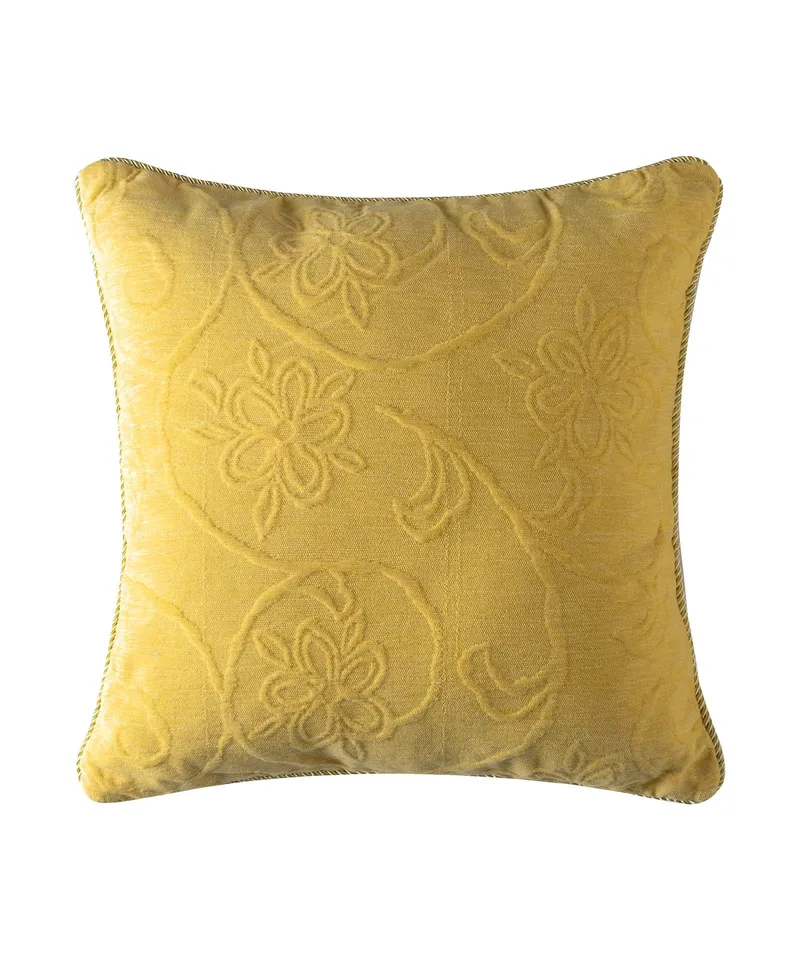 Μαξιλαροθήκη Διακόσμησης Silk Fashion 55 Κίτρινο 45x45