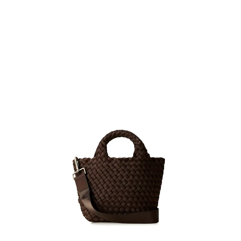 Shopping γυναικεία Naghedi Chocolate NSN03011LDCHO St. Barths Petit Tote 262