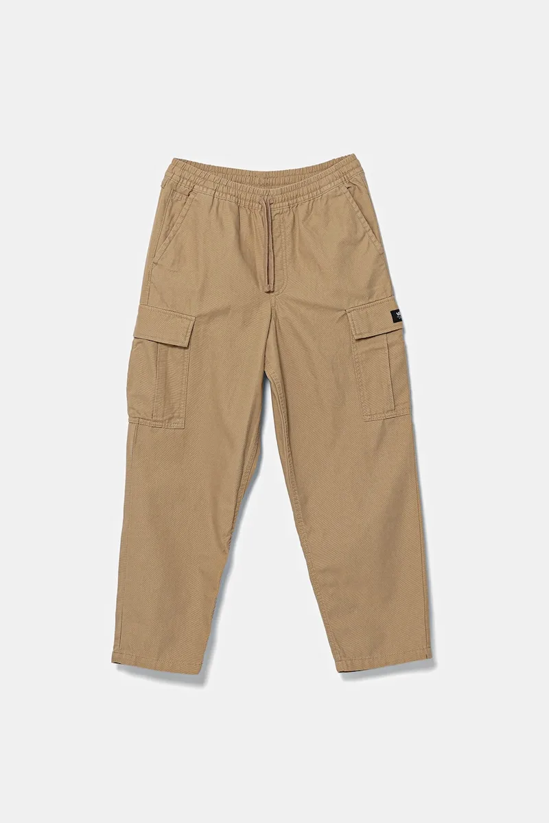 Παιδικό βαμβακερό παντελόνι Vans Range Cargo Baggy Tapered Pant