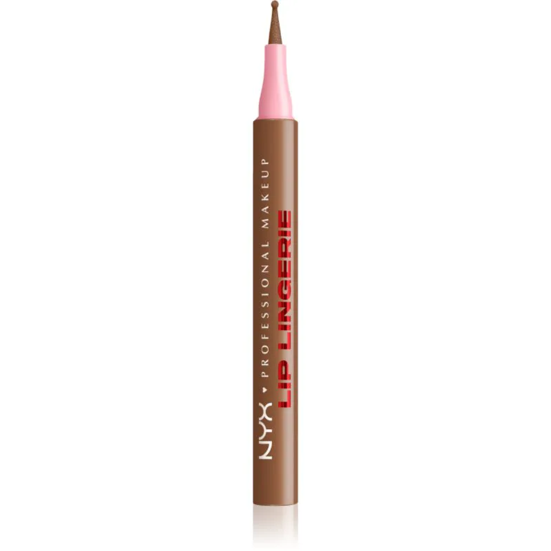 NYX Professional Makeup Lip Lingerie μαρκαδόρος για τα χείλη για μακρόχρονη επίδραση απόχρωση 04 Steamy Spice 1 ml