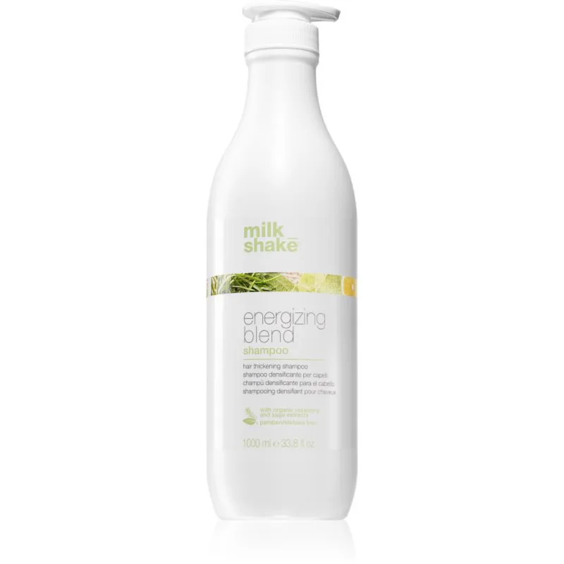milk_shake® Scalp Care Energizing Blend ενεργοποιητικό σαμπουάν για λεπτά, αραιωμένα και εύθραυστα μαλλιά 1000 ml