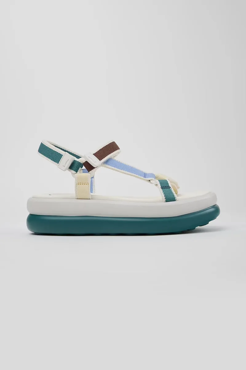 Camper γυναικεία σανδάλια "Twins" - K201726-013 Ταμπά