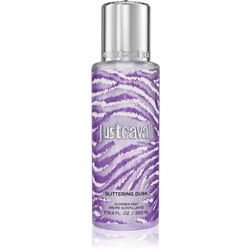 Roberto Cavalli Just Cavalli Glittering Dusk λαμπρυντική mist για το σώμα για γυναίκες 250 ml