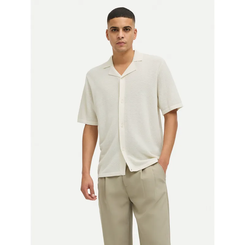 Jack & Jones Polo Orion 12268226 Εκρού Relaxed Fit