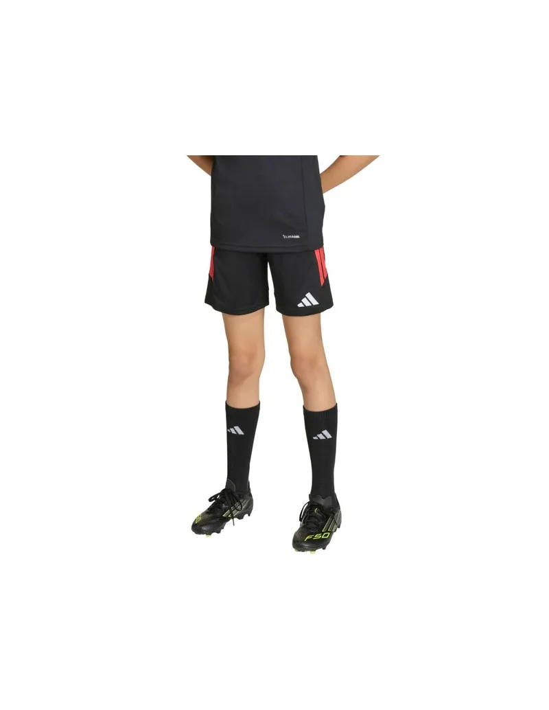 adidas Tiro 26 League kids' shorts black and red JY7148