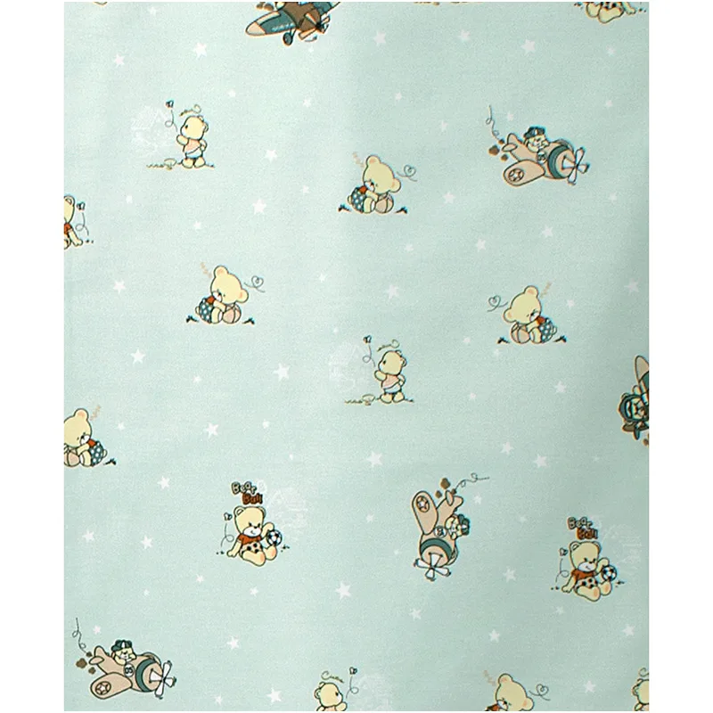 Πάνα Αγκαλιάς Χασέ 80x80 Dimcol Bears Playtime 593 Mint
