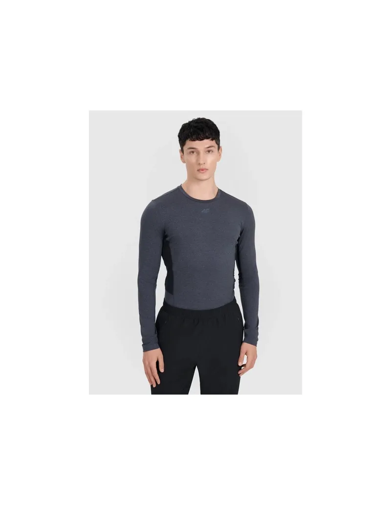 Men's quickdrying training longsleeve 4F 4FWMM00TFLOM50722M