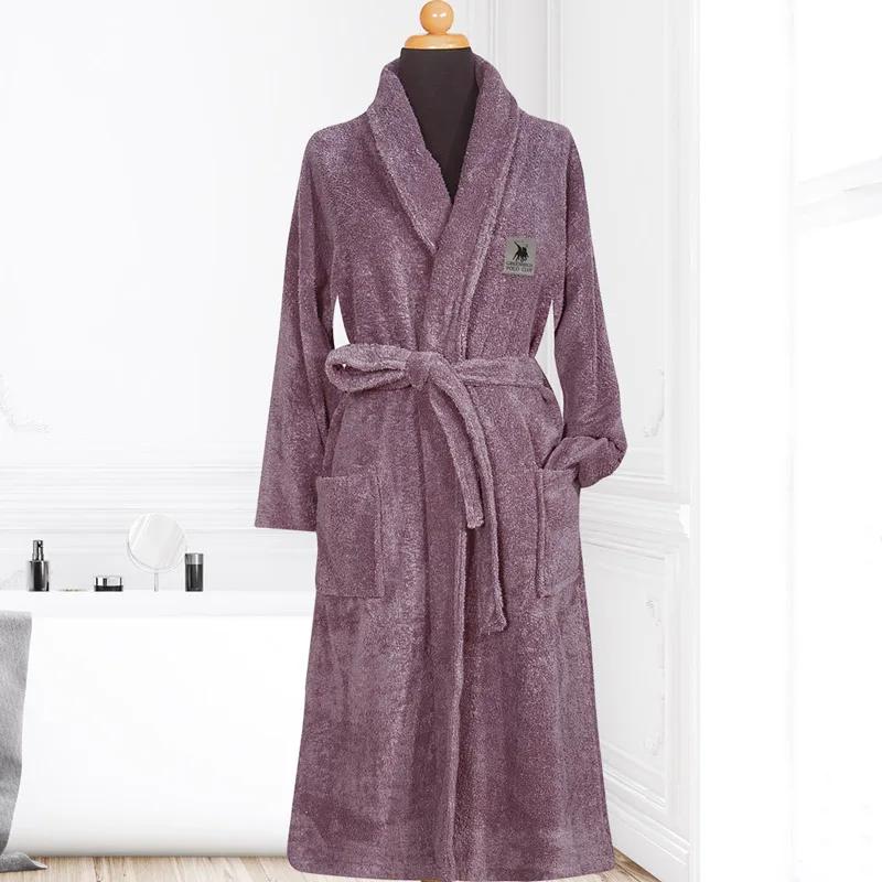 Μπουρνούζι Greenwich Polo Cozy 3208 Lilac - MEDIUM