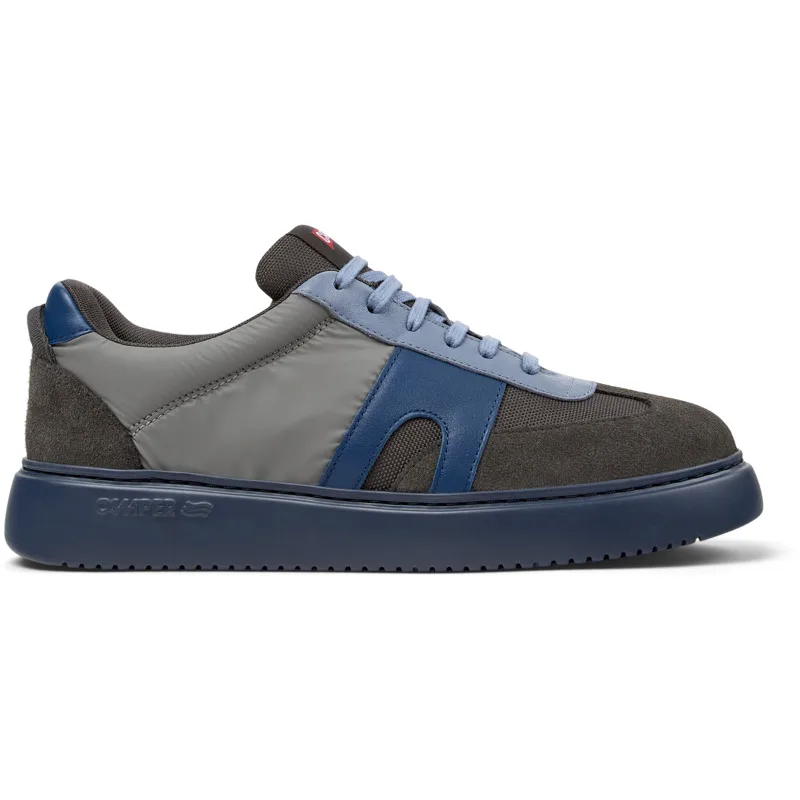 CAMPER Runner K21 - Sneakers Για Ανδρικα - Γκρι,Μπλε, Μέγεθος 40, Cotton fabric