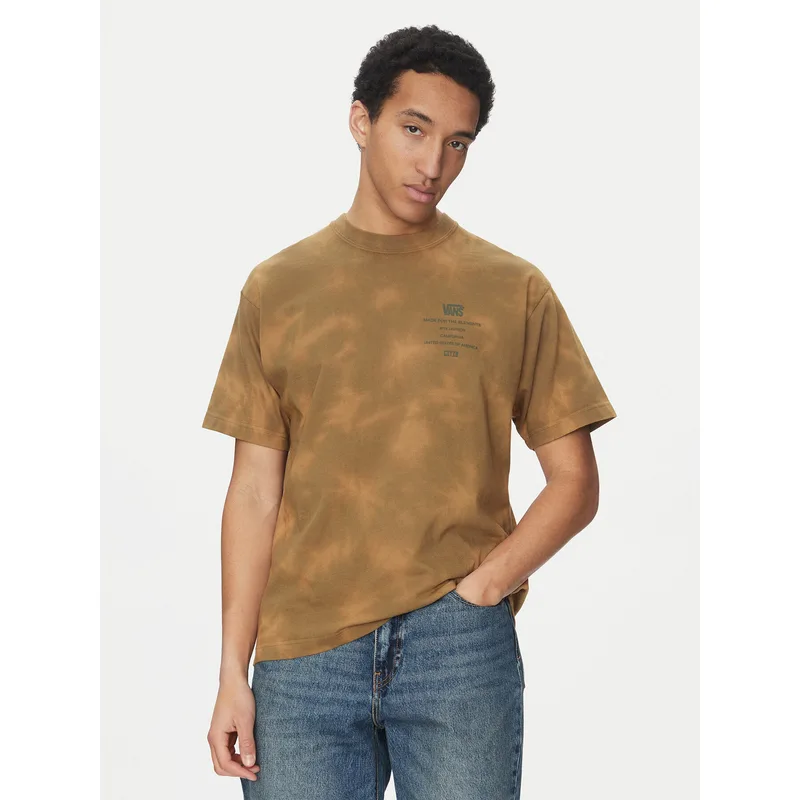 Vans T-Shirt MTE Canyonlands VN000M2S Καφέ Loose Fit