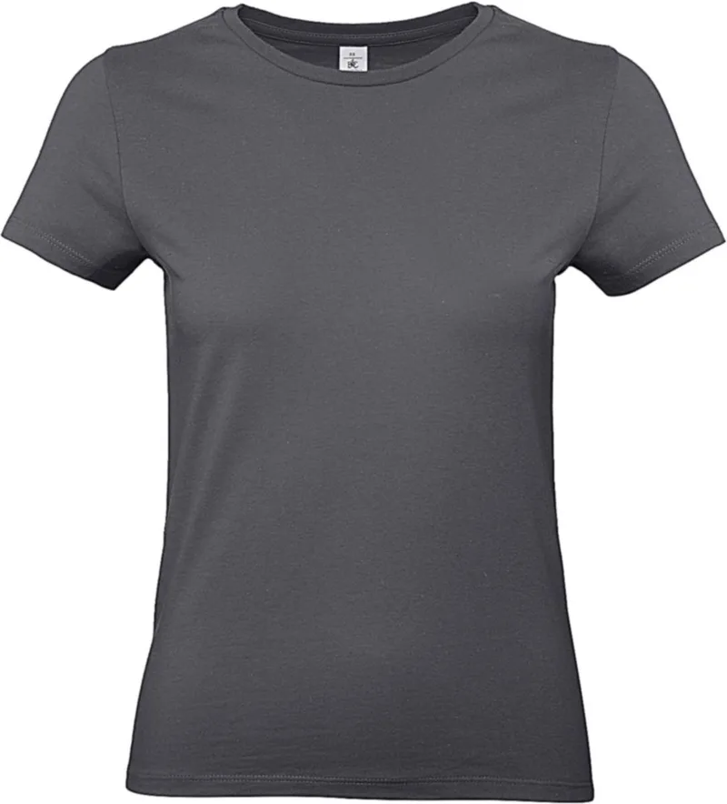 Γυναικειο T Shirt E190 B & C TW04T Dark Grey
