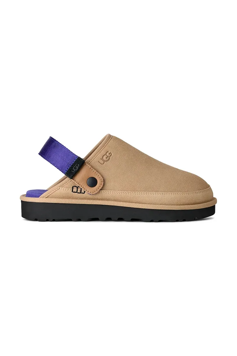 Παντόφλες σουέτ UGG M Goldencoast Clog II