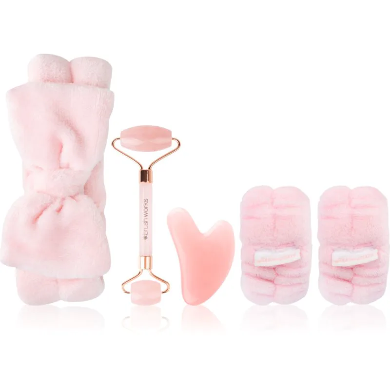 Brushworks Pamper & Glow Set σετ δώρου για το πρόσωπο
