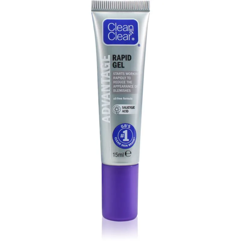 Clean & Clear Advantage τοπική φροντίδα κατά της ακμής με υφή τζέλ 15 ml