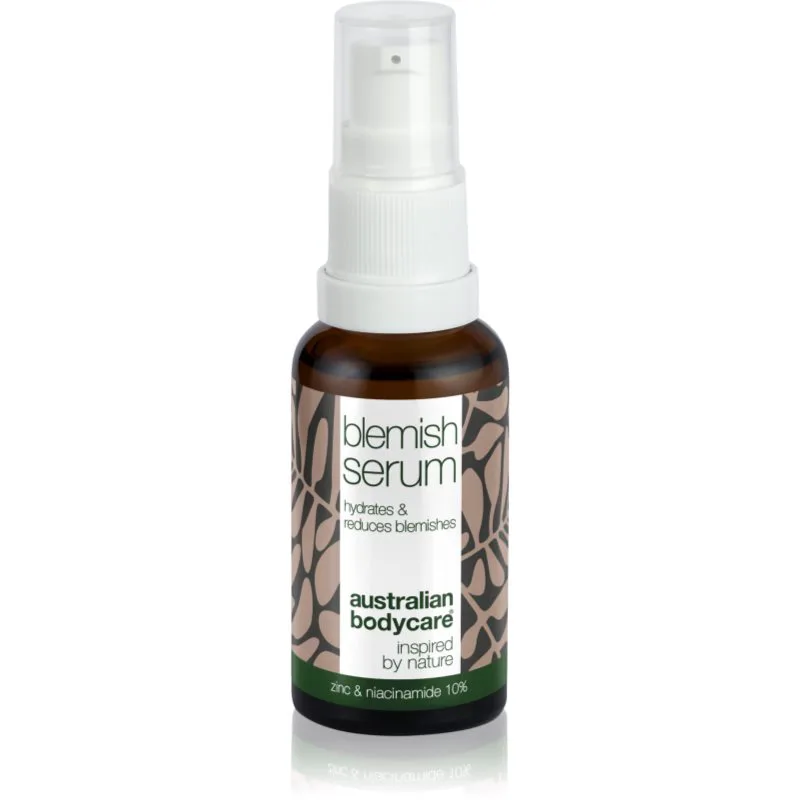 Australian Bodycare Tea Tree Oil & Niacinamide ενυδατικός ορός ενάντια στις ατέλειες της επιδερμίδας 30 ml
