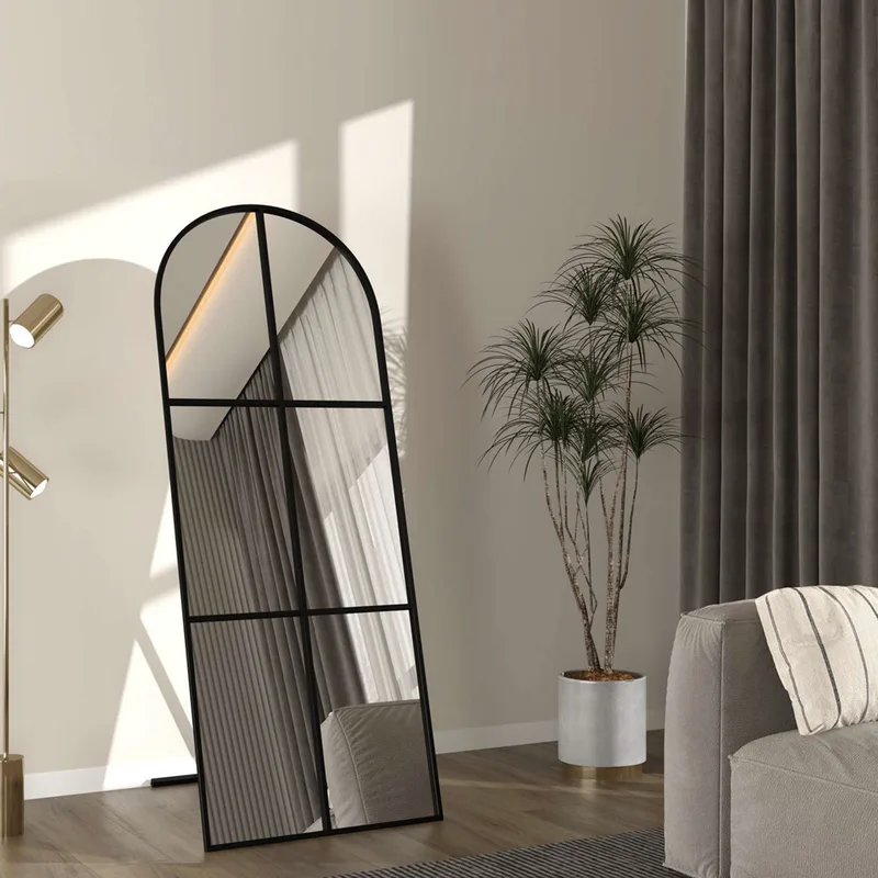 Καθρέπτης Δαπέδου Influencer - Black 985Etr1109 (70x180 cm)