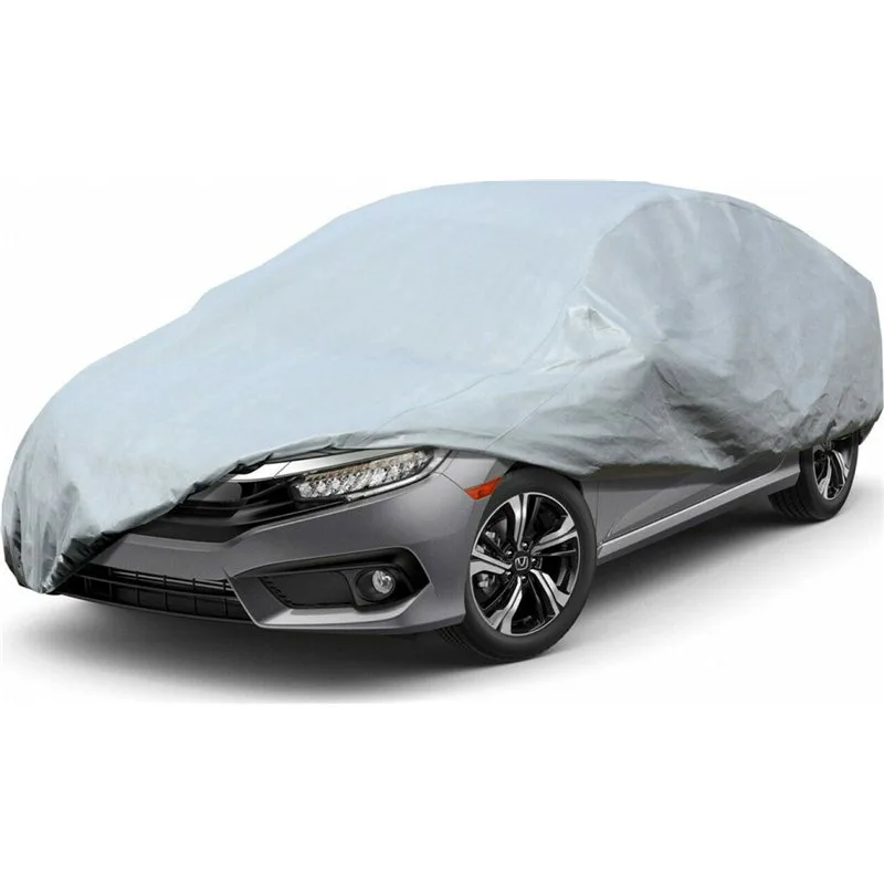 Carsun Heavy Duty Κουκούλα Αυτοκινήτου 400x160x120cm Αδιάβροχη που Στερεώνεται με Λάστιχο