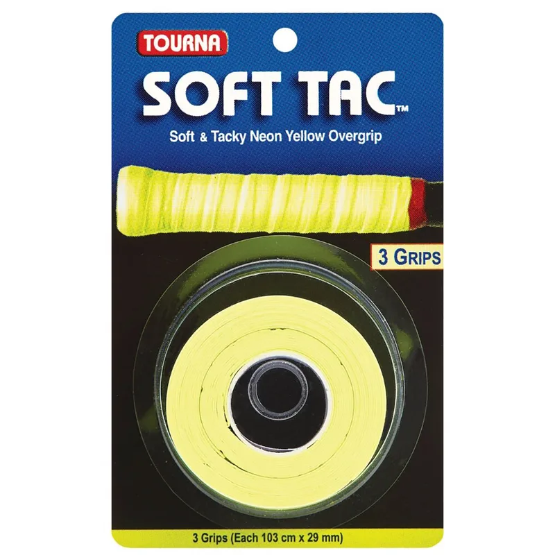 Tourna Soft Tac Tennis Overgrips x 3