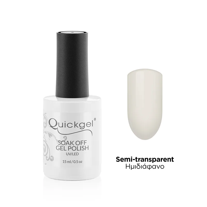 Quickgel No 866 - Garter Regular Ημιμόνιμο Βερνίκι νυχιών 15 ml