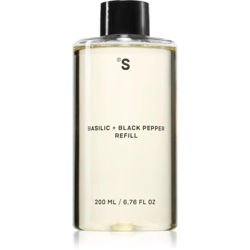 Sister's Aroma Basilic + Black Paper ανταλλακτικό για διαχυτές αρώματος 200 ml
