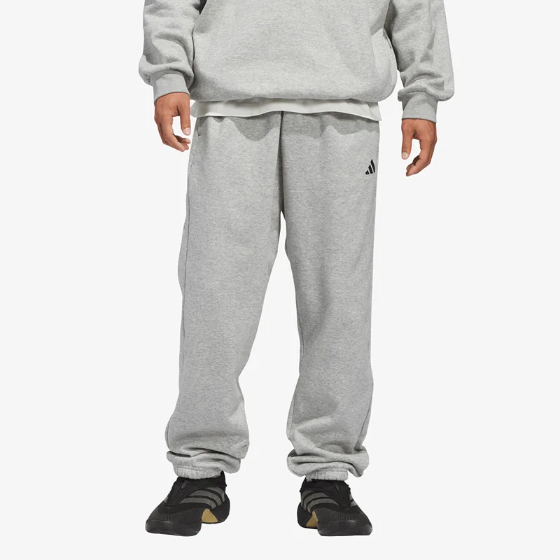 Παντελόνια adidas Basketball Fleece Joggers (Gender Neutral) Medium Grey Heather M