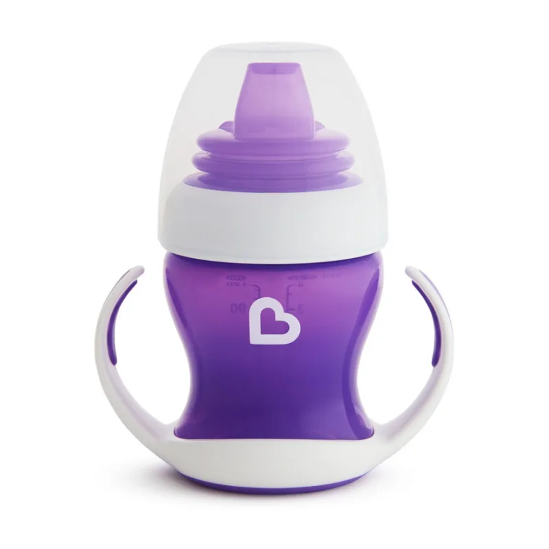 Ποτήρι Εκπαιδευτικό 118ml Munchkin Gentle First Cup Purple