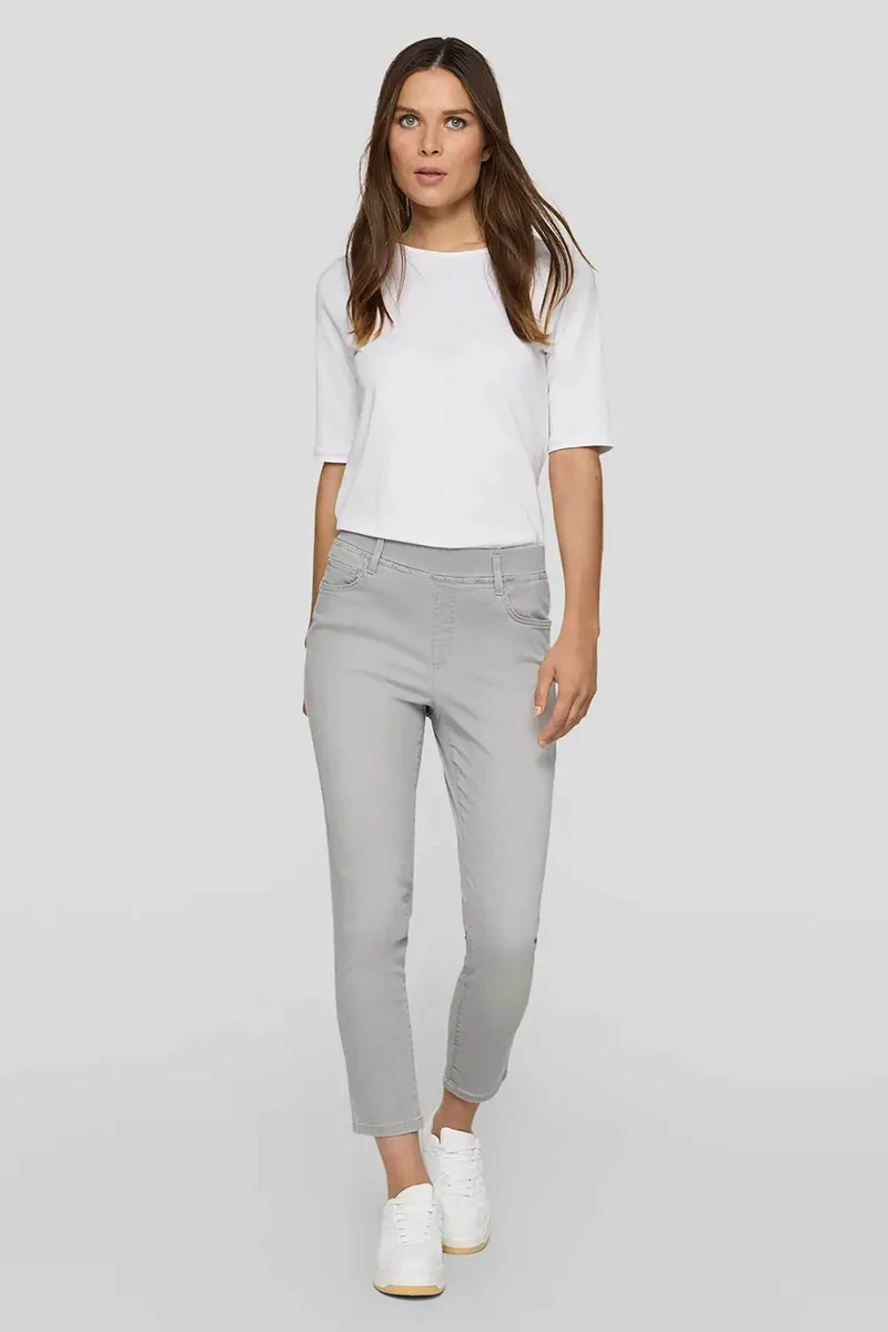 Rabe γυναικείο denim κολάν - 56-300152 Γκρι