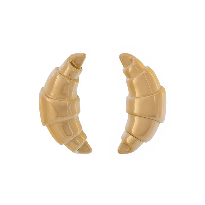 Σκουλαρίκια Aldo Croissants 14088495 Χρυσό
