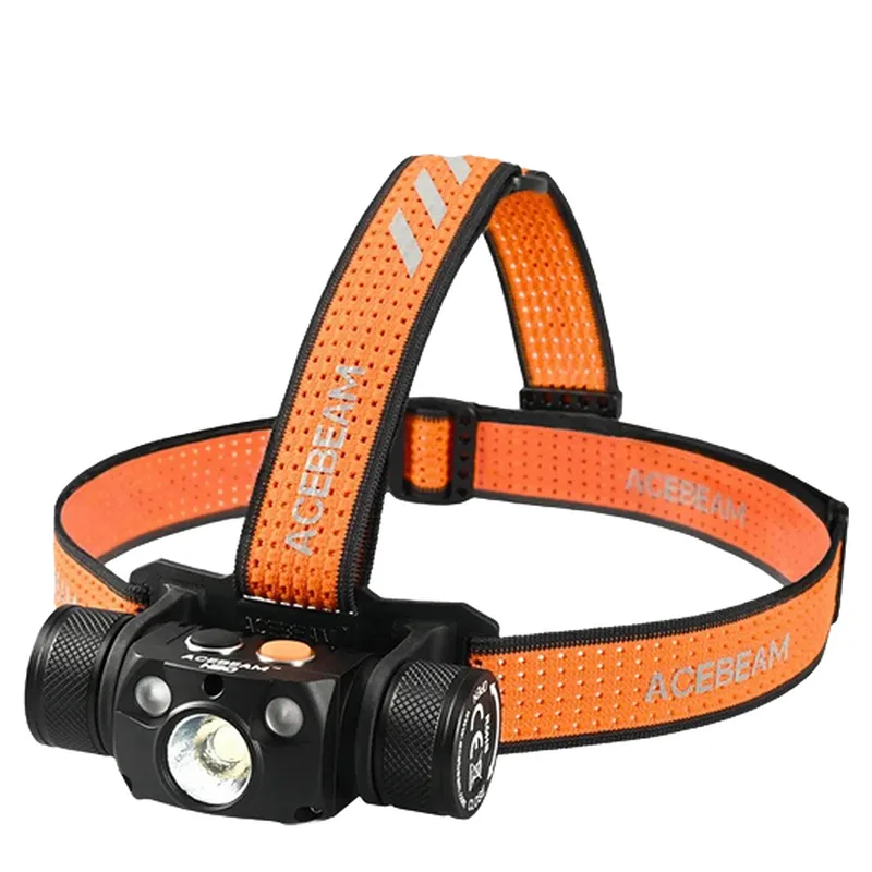 Φακός Κεφαλής Acebeam H30 R+G 6500K + Μπαταρία