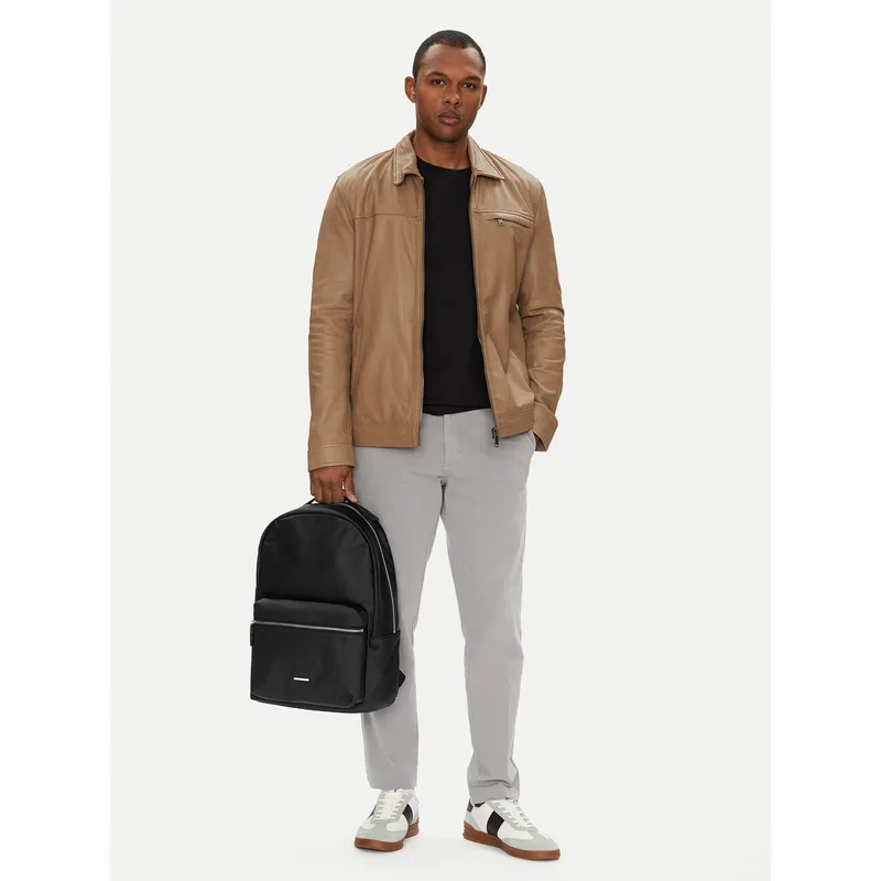 Σακίδιο Calvin Klein Sleek Nylon Backpack LV04D3042G Μαύρο