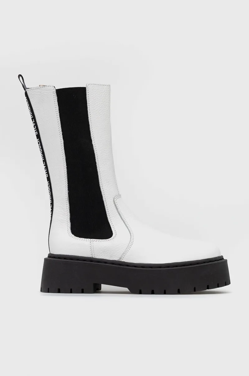 Δερμάτινες μπότες τσέλσι Steve Madden Vivianne
