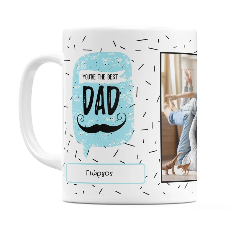 Best Dad - Κούπα - Λευκό - Απλή