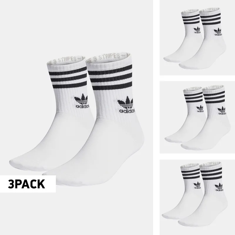adidas Originals Crew 3-Packs Unisex Κάλτσες (9000154470_1539)