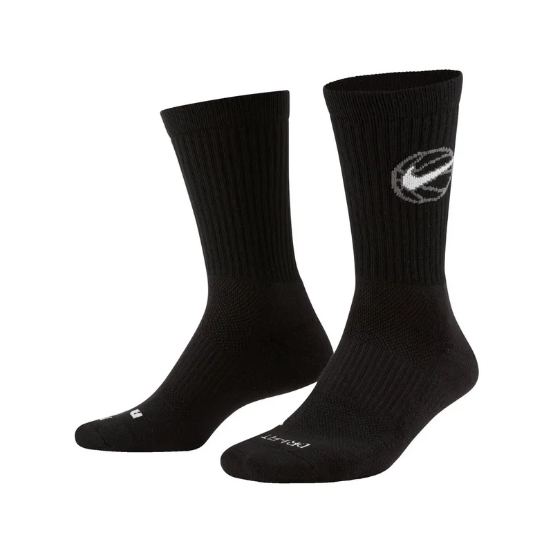 Αθλητικές κάλτσες Nike Chaussettes de sport everyday crew noir/blanc