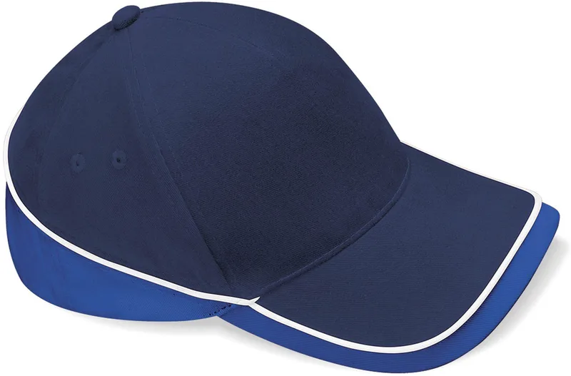 Καπέλο Teamwear Beechfield B171 French Navy/Bright Royal/White