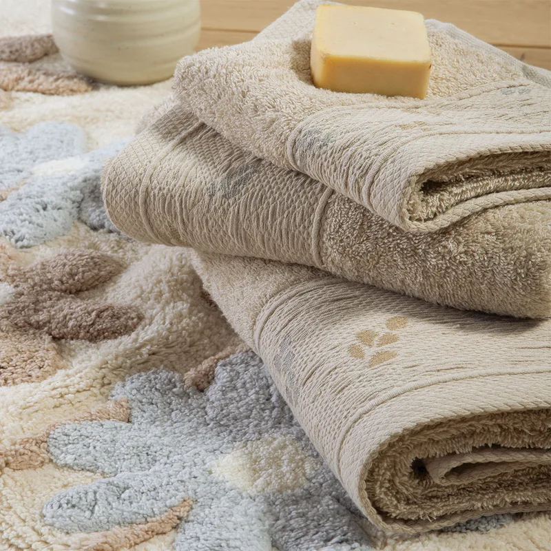 Πετσέτα Χεριών (30x50) Nef-Nef Homeware Sylia Μπεζ 500gsm