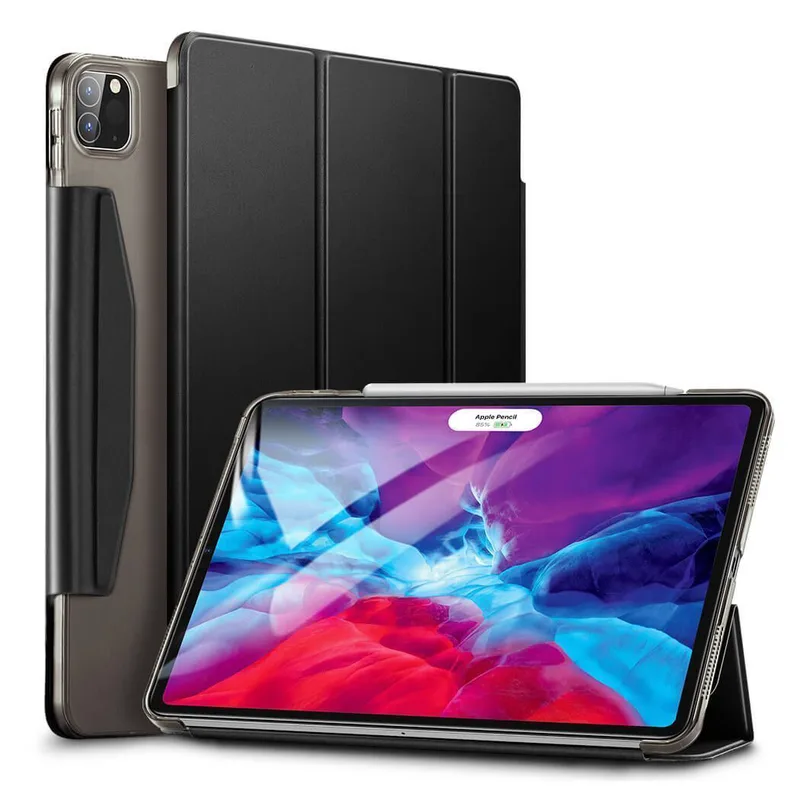 ESR Yippee Trifold with Clasp Jelly Black iPad Pro 12,9 2018/2020