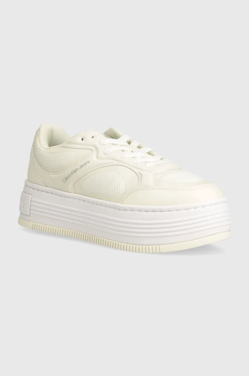 Sneakers Calvin Klein Jeans BOLD PLATF LOW LACE MIX IN MTL