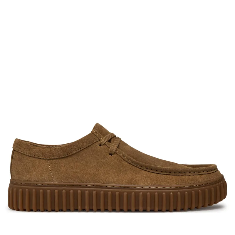 Μοκασίνια Clarks Torhill Lo 26173471 Καφέ