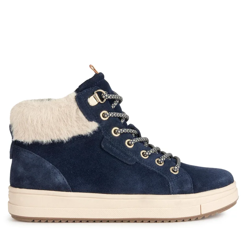 Μποτίνια Geox J Rebecca Girl Wpf J26CVA 00022 C4021 S Σκούρο μπλε