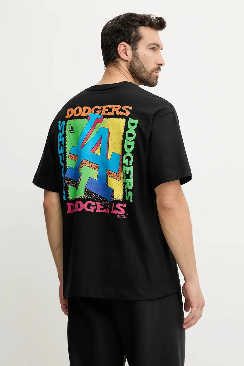 Βαμβακερό μπλουζάκι 47 brand MLB LA Dodgers Sundale