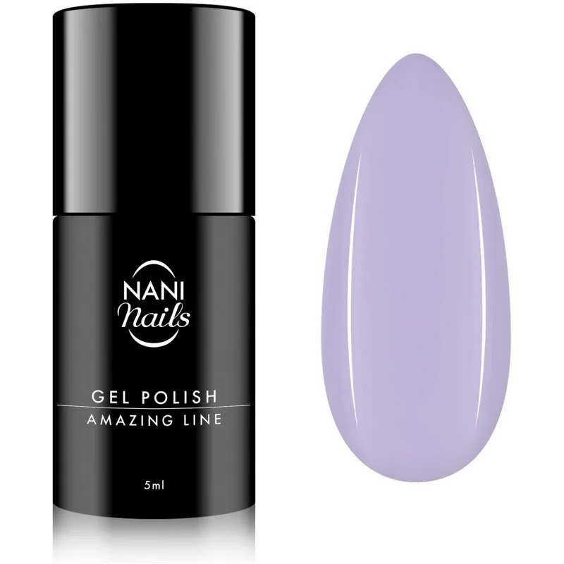 NaniNails NANI Amazing Line τζελ βερνίκι νυχιών απόχρωση Cloudy Lilac 5 ml