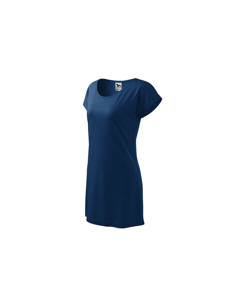 Malfini Καλοκαιρινό Mini T-shirt Φόρεμα Μπλε MLI-12387